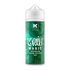 Пигмент КРАСКА Tattoo Ink GREEN MAGIC intensive GREEN 120 мл