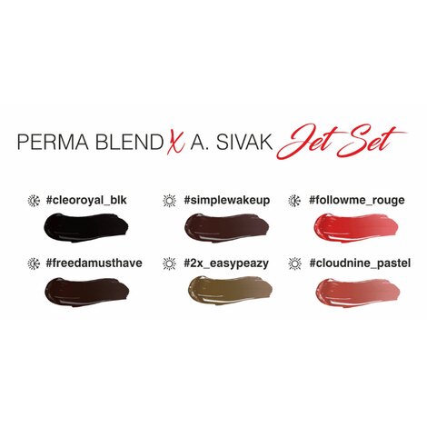 Пигмент Perma Blend A. Sivak Follow Me Rouge