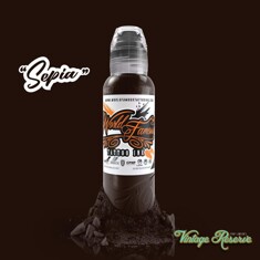 Краска World Famous Tattoo Ink Pony Lawson Vintage Reserve - Sepia