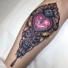 Краска World Famous Tattoo Ink Jenna Kerr's Jenstone Color Set (8 пигментов)