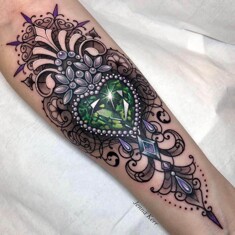 Краска World Famous Tattoo Ink Jenna Kerr's Jenstone Color Set (8 пигментов)