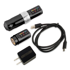Тату-машинка Spektra Flux Chromium 4.0мм + PowerBolt