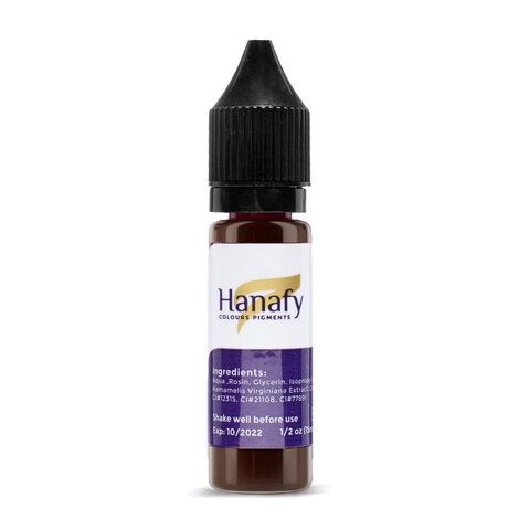 Пигмент HANAFY Hanafy Colours Pigments № 5 - Black Brown