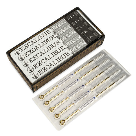 Иглы EXCALIBUR Professional 7 Fast liner - 0,25 mm - Medium - Straight
