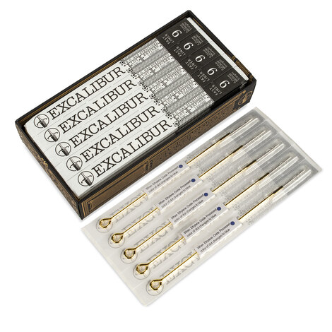 Иглы EXCALIBUR Professional 9 Fast liner - 0,25 mm - Medium - Straight