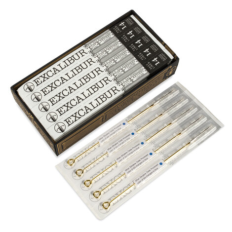 Иглы EXCALIBUR Professional 14 Fast liner - 0,25 mm - Medium - Straight