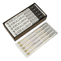 Иглы EXCALIBUR Professional 9 Fine Liner - 0,30 mm - Long - Extra Tight
