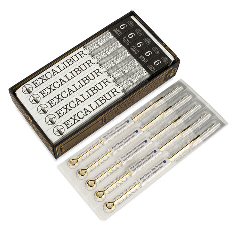 Иглы EXCALIBUR Professional 9 Classic Liner - 0,35 mm - Medium - Tight