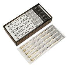 Иглы EXCALIBUR Professional 9 Straight Liner - 0,35 mm - Medium - Straight