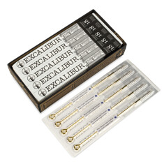 Иглы EXCALIBUR Professional 18 Straight Liner - 0,35 mm - Medium - Straight