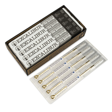 Иглы EXCALIBUR Professional 6 Void Liner - 0,35 mm - Medium - Straight Hollow