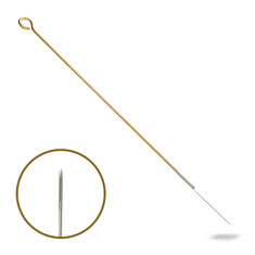 Иглы EXCALIBUR Professional 3 Loose liner - 0,30 mm - Medium - Straight