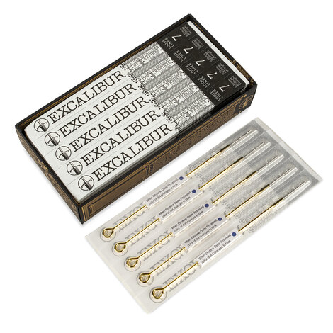 Иглы EXCALIBUR Professional 7 Loose liner - 0,30 mm - Medium - Straight
