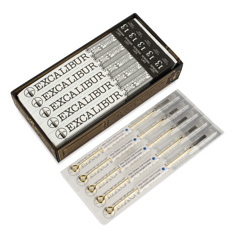 Иглы EXCALIBUR Professional 13 Soft Magnum - 0,30 mm - Long