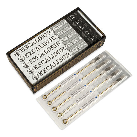 Иглы EXCALIBUR Professional 17 Soft Magnum - 0,30 mm - Long