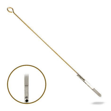 Иглы EXCALIBUR Professional 7 Curved Soft Magnum - 0,30 mm - Long