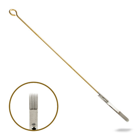 Иглы EXCALIBUR Professional 11 Curved Soft Magnum - 0,30 mm - Long
