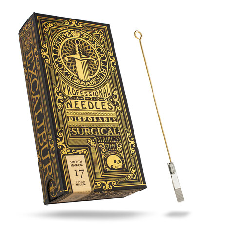 Иглы EXCALIBUR Professional 17 Smooth Magnum - 0,35 mm - Medium