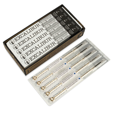 Иглы EXCALIBUR Professional 7 Curved Smooth Magnum - 0,35 mm - Medium