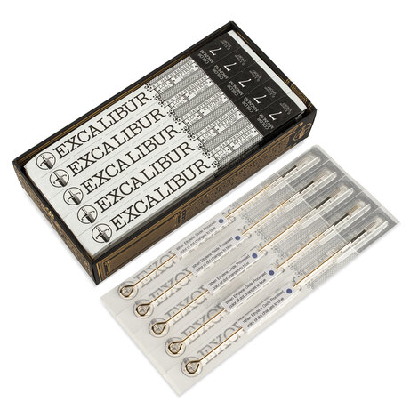 Иглы EXCALIBUR Professional 7 Color Magnum - 0,35 mm - Short