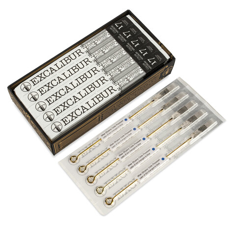 Иглы EXCALIBUR Professional 17 Color Magnum - 0,35 mm - Short