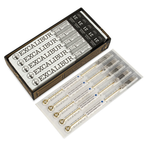 Иглы EXCALIBUR Professional 21 Color Magnum - 0,35 mm - Short