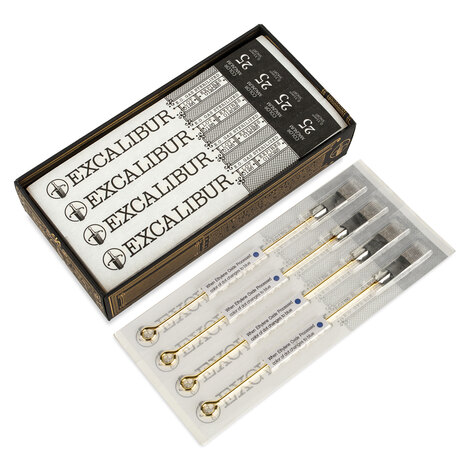 Иглы EXCALIBUR Professional 25 Color Magnum - 0,35 mm - Short