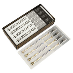 Иглы EXCALIBUR Professional 25 Color Magnum - 0,35 mm - Short