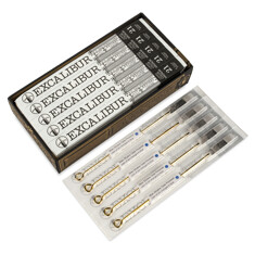 Иглы EXCALIBUR Professional 21 Curved Color Magnum - 0,35 mm - Short