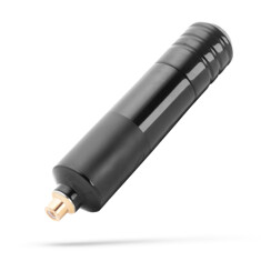 Тату машинка Burlak Tattoo Machines Solo 2 Glossy/Matte Black + держатель 26 мм (Glossy)