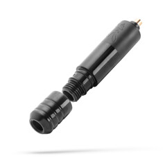 Тату машинка Burlak Tattoo Machines Solo 2 Glossy/Matte Black + держатель 26 мм (Glossy)