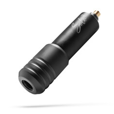 Тату машинка Burlak Tattoo Machines Solo 2 Matte Black с гравировкой + держатель 32 мм