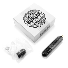 Тату машинка Burlak Tattoo Machines Solo 2 Black Stars с гравировкой + держатель 26 мм