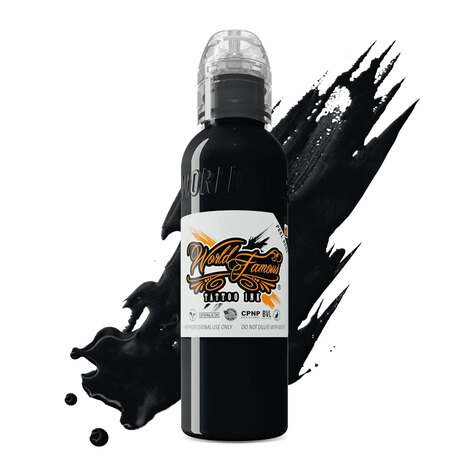 Краска World Famous Tattoo Ink Blackout