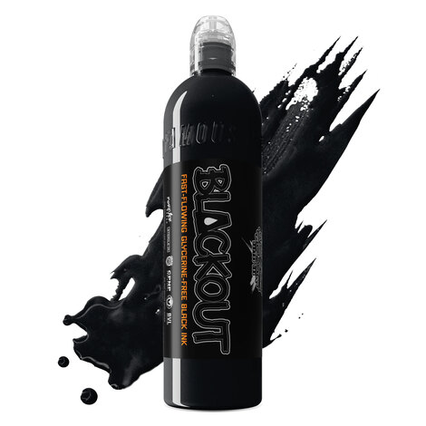 Краска World Famous Tattoo Ink Blackout