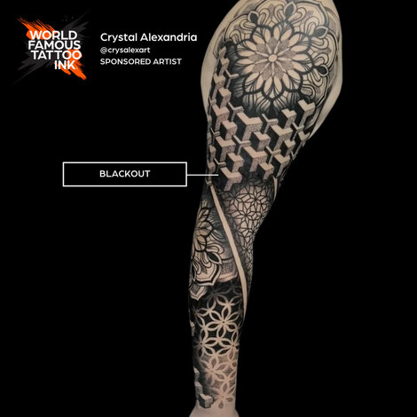 Краска World Famous Tattoo Ink Blackout