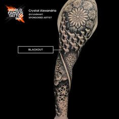Краска World Famous Tattoo Ink Blackout