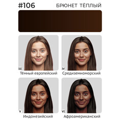 Пигмент NE PIGMENTS Брюнет теплый #106