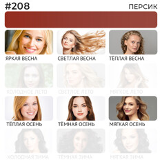 Пигмент NE PIGMENTS Оранжево-розовый / Персик #208