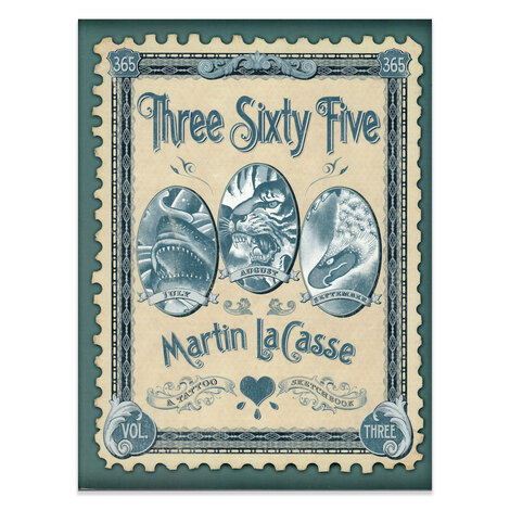 Книги, скетч-буки Three Sixty Five - Martin LaCasse