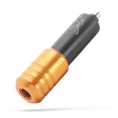 Тату машинка Burlak Tattoo Machines Solo 2 Matte Black-Gold + 2 держателя 32 мм