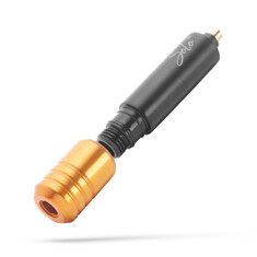 Тату машинка Burlak Tattoo Machines Solo 2 Matte Black-Gold + 2 держателя 32 мм