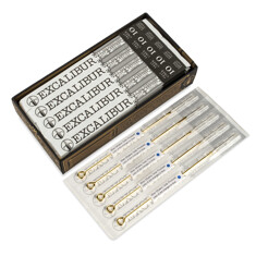 Иглы EXCALIBUR Professional 10 Fast liner - 0,25 mm - Medium - Straight