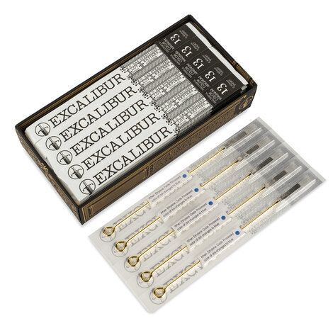 Иглы EXCALIBUR Professional 13 Masterful Color Magnum - 0,40 mm - Short