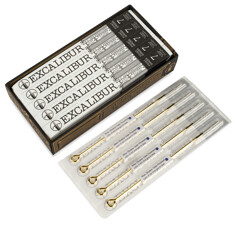 Иглы EXCALIBUR Professional 7 Point Shader - 0,35 mm - Short - Straight