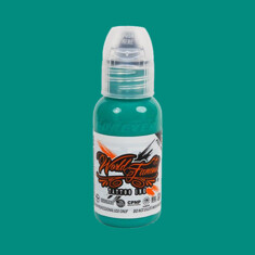 Краска World Famous Tattoo Ink Green Leaf Set by Andrey Kolbasin (8 пигментов)