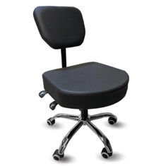 Стул для тату-салона Трапеция со спинкой и расширенной регулировкой
