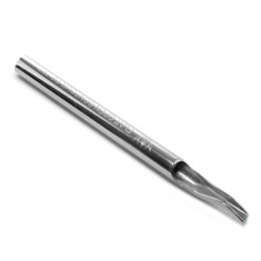 Носик-лейка из нержавейки Precision Tips 7FT Tattoo Open FLAT Stainless Steel Long Tip