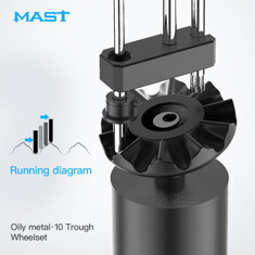 Тату-машинка Mast Rotary Machines Pen Space Player Edition - Black