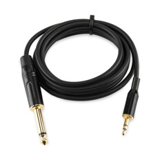 Клип-корд для машинки Клип-корд классик GiantSun AUX 3.5 (black)